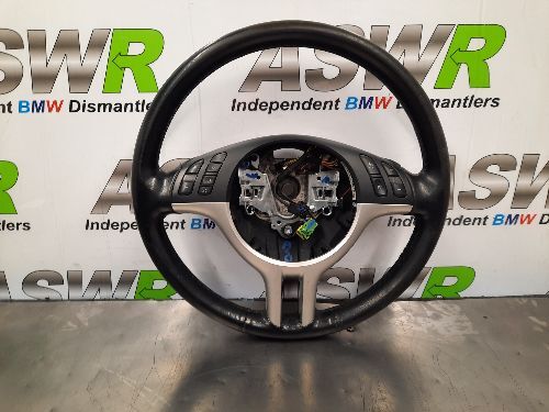 BMW E46 3 SERIES Sport Leather Steering Wheel