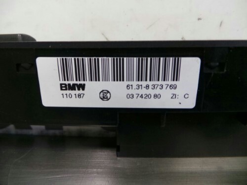BMW E39 E38 5 7 SERIES PDC DSC Centre Switch Assembly