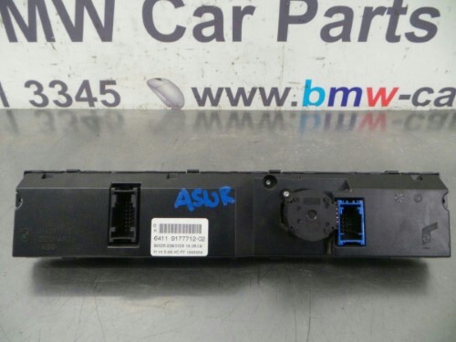 BMW E60 E61 5 SERIES Heater Control Panel