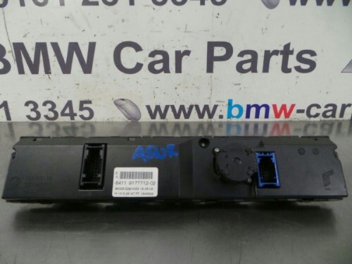 BMW E60 E61 5 SERIES Heater Control Panel