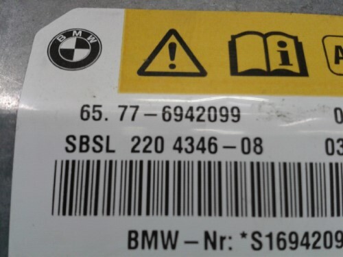 BMW Airbag Impact Sensor 5 6 SERIES E60 E61 E63 B Pillar Sensor
